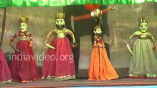 Puppet Show in Champaner, Gujarat 