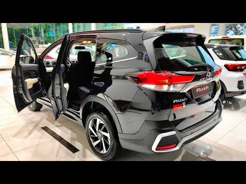 2023 Toyota Rush 1.5L Black Color - 7 Seats SUV | Exterior and Interior Details