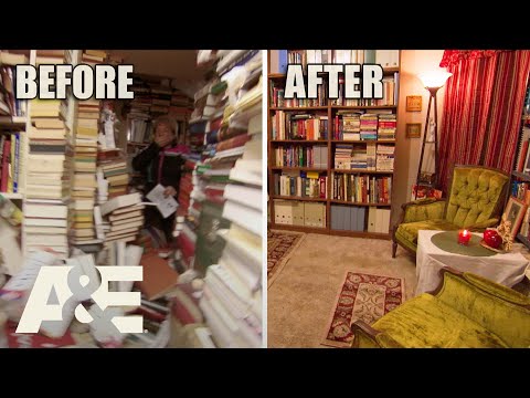 26-ROOM Home OVERFLOWING With 500,000 Books | Hoarders | A&E