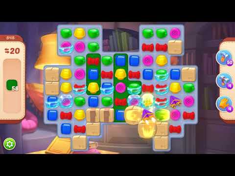 Homescapes Area 5 Day 4 Level 848 - No Boosters Or Hacks