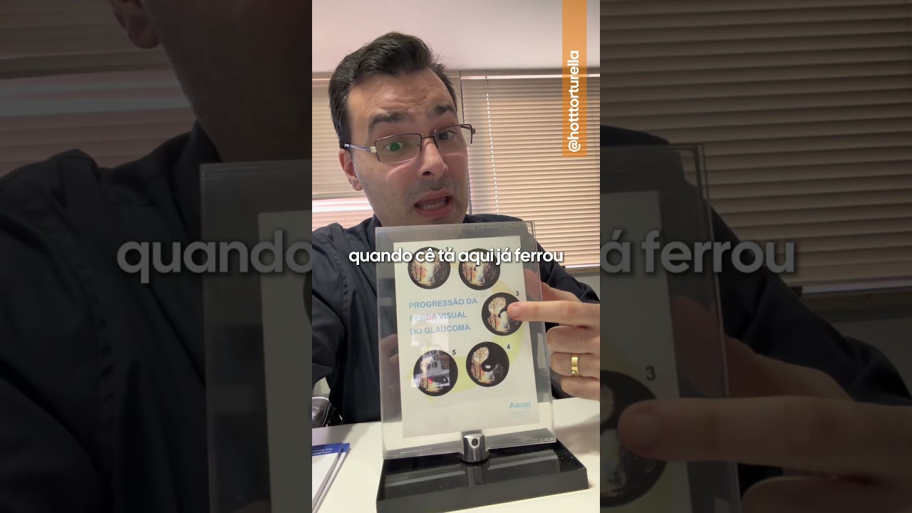 Vídeo sobre glaucoma silencioso do Dr. Vitor Torturella