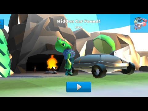 How To Find Ufo Hidden Car | Crash of Cars