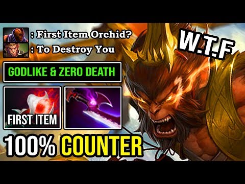 HOW 9K MONKEY KING SPAMMER COUNTER AM IN 7.23E First Item 13min Orchid 100% Fast Dodge & Juke DotA 2