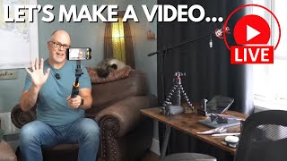 WATCH ME Record, Edit and Upload a Video to Youtube... in REAL TIME!