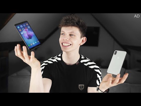 Huawei P smart vs iPhone X (Mid-range vs Premium smartphone) - Alex’s DAY IN THE LIFE!