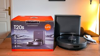 Un Aspirateur Robot à 5000 Pa avec une Station à moins de 300€ ?! iLife T20s