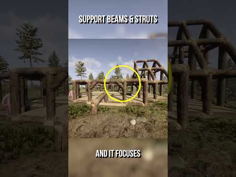 Building my Base in Sons of the Forest! #sonsoftheforest #building #gaming #shorts