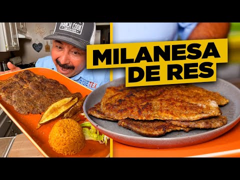 Milanesa de Res Restaurant Style Recipe (Mexican Chicken Fried Steak)