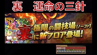 【パズドラ】裏　運命の三針　いっちゃうよ↗︎