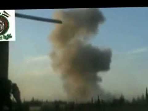 تفجير حاجز السويد بسيارة مفخخة من قبل عناصر الجيش الحر في مدينة القصير في حمص