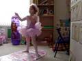 4 Year Old Natalee Dancing To Bella Ballerina