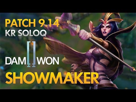 Damwon ShowMaker - LeBlanc Mid Lane - KDA 15/0/4