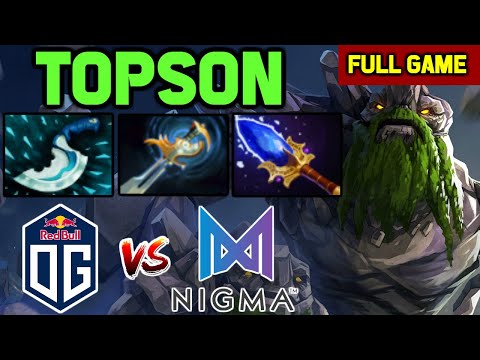 Nigma DESTROYED by OG - Topson MID Killer Tiny vs w33 Signature Windranger