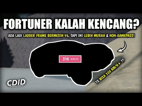 Ladder Frame TERKENCANG Di CDID UPDATE?? Mesinnya V6 & MURAH Banget!! | CDID V.0.8 Roblox
