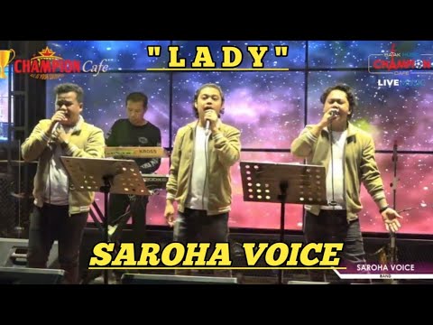 SAROHA VOICE - LADY || VERSI BATAK || LIVE CHAMPION CAFE