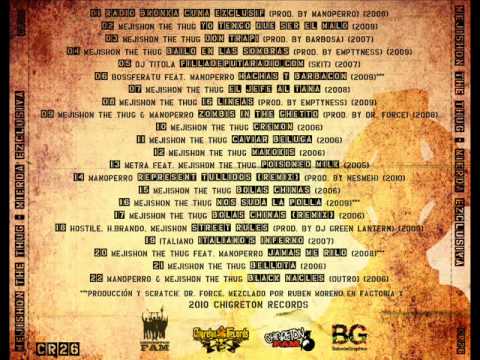 22. Black Nacles (Outro) - Mejishon The Thug & Manoperro