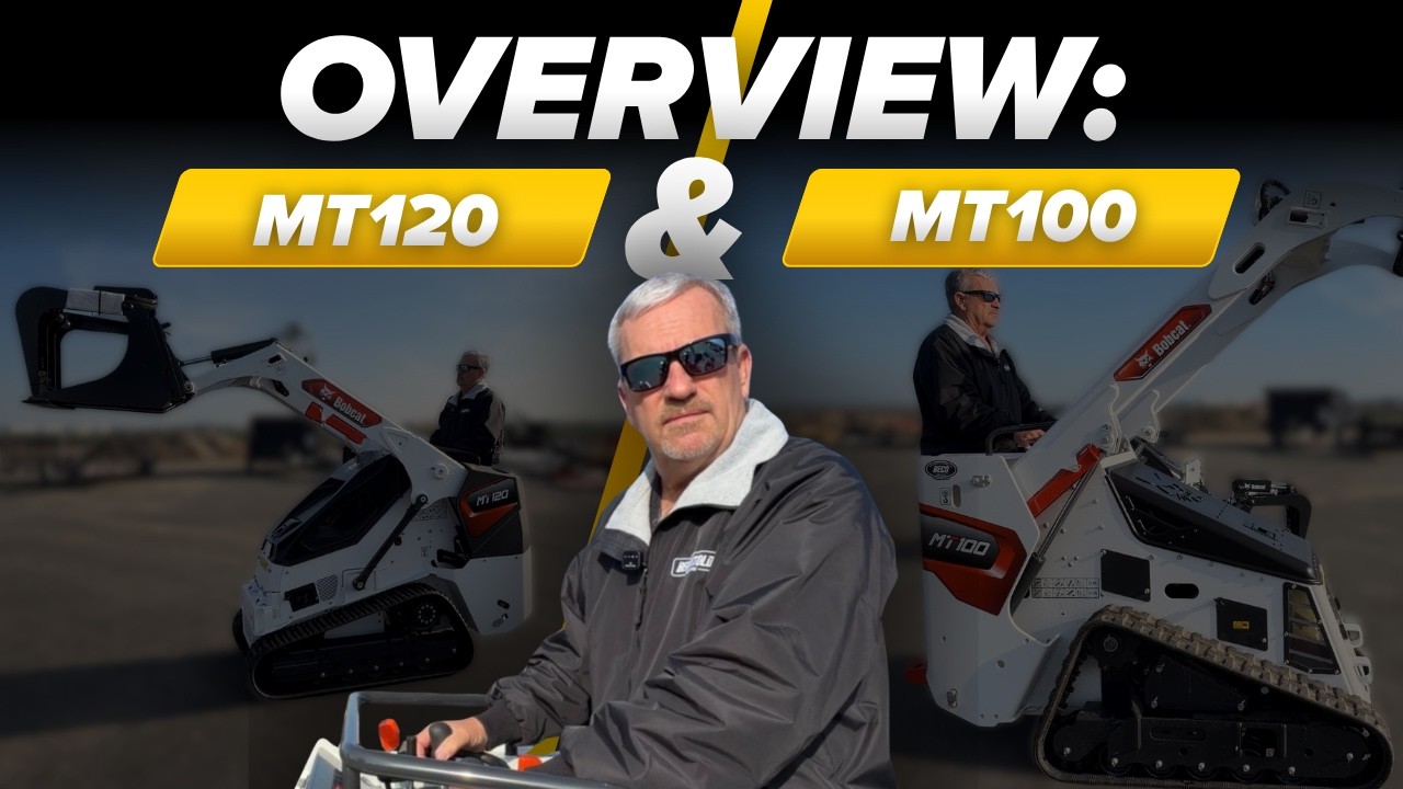 MT100 & MT120 Compact Track Loader Overview