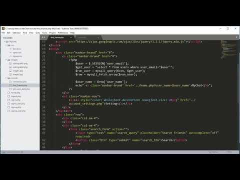 Php Chat Application Tutorial 08 Php Find Friends Complete Php Projects