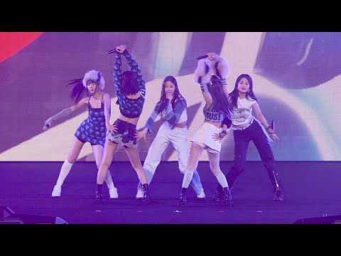 230305 르세라핌 LE SSERAFIM 'Blue Flame' 4K 60P 직캠 @우리은행 원 더 스테이지 by DaftTaengk