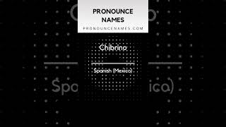 How to pronounce Chibrino
