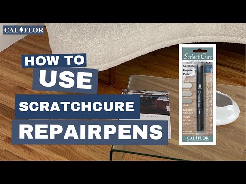 CalFlor ScratchCure Repair Pen - How to repair...