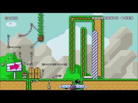 Mario Maker - One Screen Puzzles - Crazy Japanese puzzles & SMASH BOSS