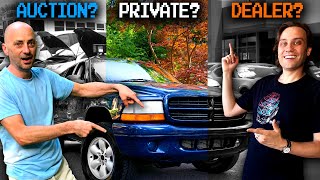 AUCTION vs DEALER vs PRIVATE OWNER - What