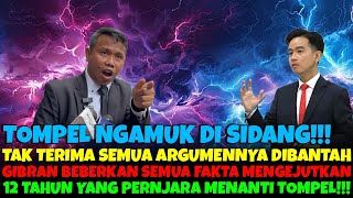 Download lagu AHMAD KHOZINUDIN TOMPEL IS VERY ANGRY! Gibran Reveals All the Shocking Facts in Court! mp3