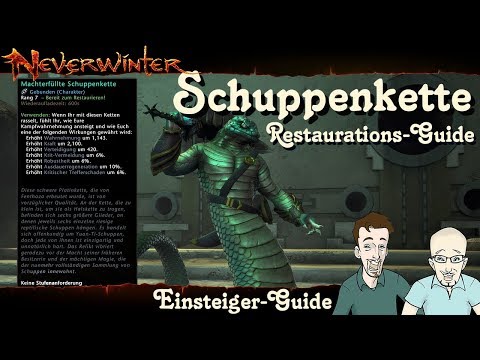 NEVERWINTER: Machterfüllte Schuppenkette - Restaurations-Guide - Anfänger Tutorial Tipp PS4 deutsch