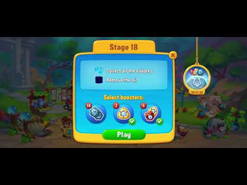 @Fishdom Win Strikes Atlantis Cup Stage 18 - Hard Stage 19