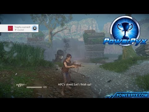 Uncharted The Lost Legacy - Overkill Trophy Guide (Chapter 6)