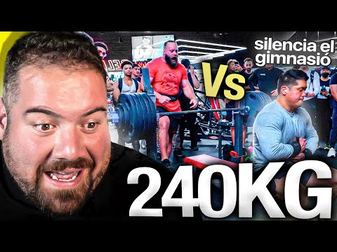 THE STRONGEST MAN IN THE GYM CHALLENGES A PRO LIFTER *Epic humiliation*