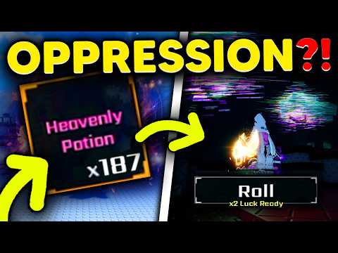 I Used 187 HEAVENLIES In GLITCH BIOME For 'OPPRESSION' Aura... | Sol's RNG