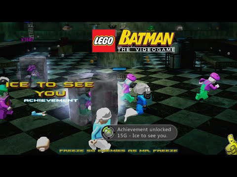 Lego Batman 1: Ice to see you Achievement  (The Easy Way) - HTG