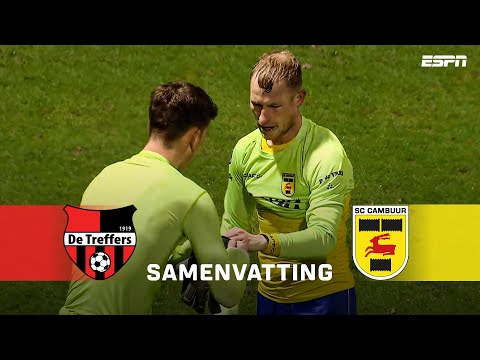 🏆 BEKERSTUNT in de maak met een SPELER ALS KEEPER? 😨🧤 | Samenvatting De Treffers - Cambuur