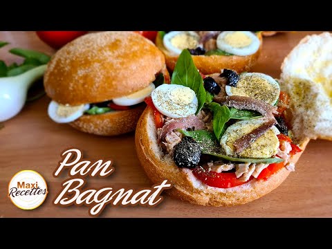 Pan Bagnat Recette de Sandwich Facile et Rapide