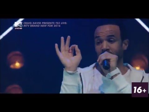 Craig David - When the Bassline Drops ft. Big Narstie LIVE @ MTV BRAND NEW FOR 2016