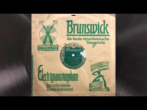 FRANK BLACK 'G' Take: It's A Million To One You're In Love - Under The Moon - NYC 1927 Danceband