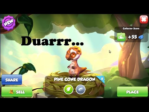 Hatched Pine Cone Dragon | Dragon of the Week | Dragon Mania Legends