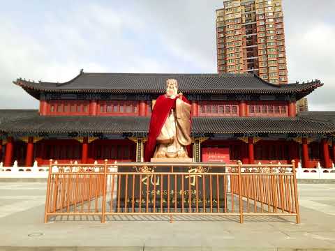 Parque Cultural Confúcio de Changchun Jardim Norte da Cultura Confúcio de Changchun (cidade de Changchun, província de Jilin, nordeste da China)