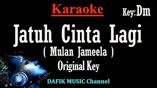 Download lagu Jatuh Cinta Lagi (Karaoke) Mulan Jameela Nada asli/ Original Key Dm mp3