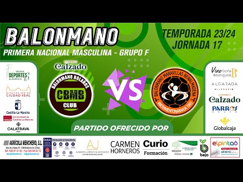 CALZADO BM. BOLAÑOS - BALONMANO MARAVILLAS BENALMÁDENA (1a Nacional Masculina J17 2023-24)