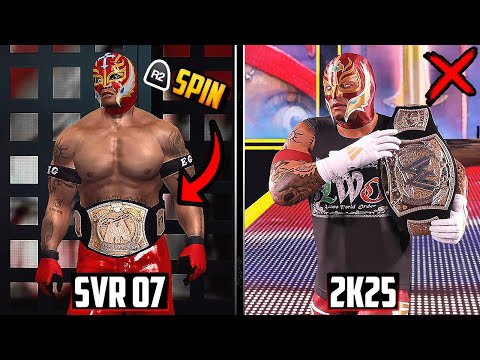 20 Reasons Why WWE Smackdown Vs Raw 2007 Was Better Than WWE 2K25!