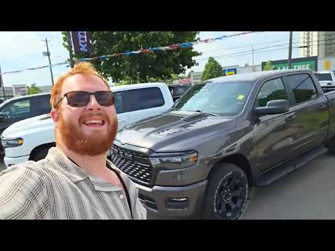 2026 Ram 1500 in Gray for sale at Kitchener Chrysler Dodge Jeep Ram in Kitchener, ON