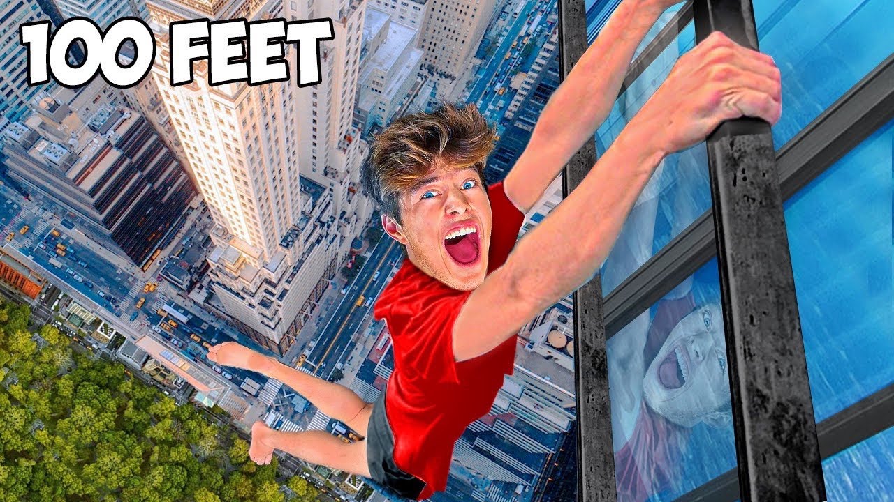TRAPPED 100 FEET IN THE AIR!