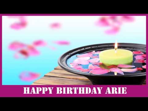 Arie   Birthday Spa - Happy Birthday