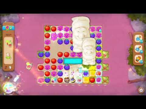 Gardenscapes 1854 Level - 23 moves - NO BooSTERS