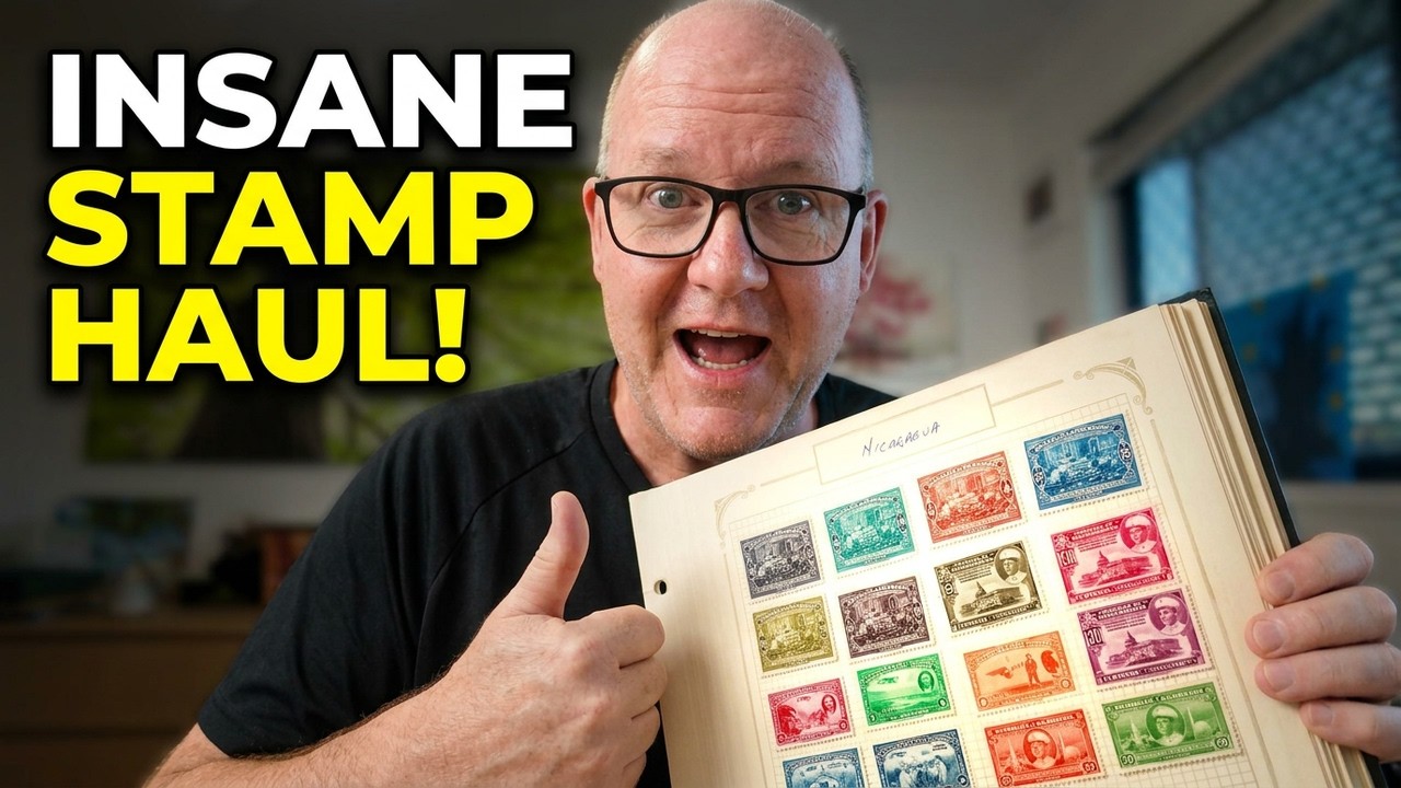 Stamp Collector's Dream Haul from the Junction Park Stamp Club Auction!!