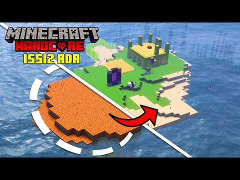 Minecraft'ın EN ISSIZ adasında 100 gün hayatta kalabildim mi ?