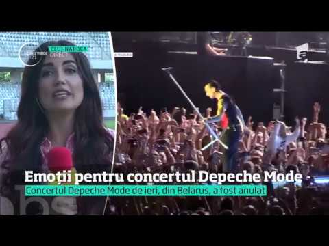 Fanii Depeche Mode trăiesc mari emoţii. Solistul a ajuns de urgenţă la spital